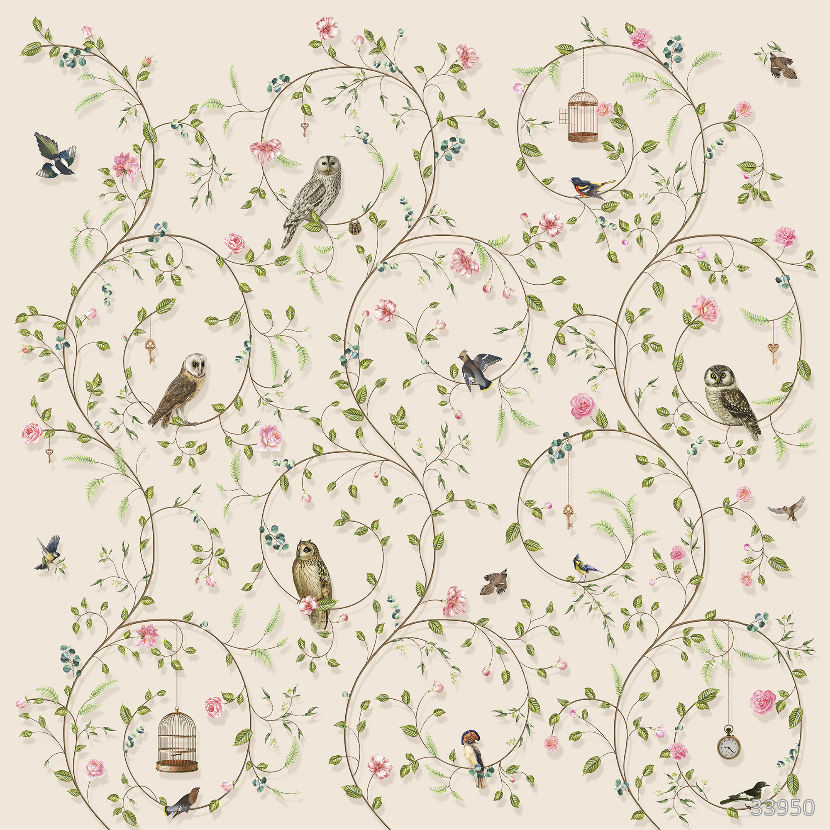 Изображение #33950 Avifauna - ECO Фреска «Бархат Золото» FX-G