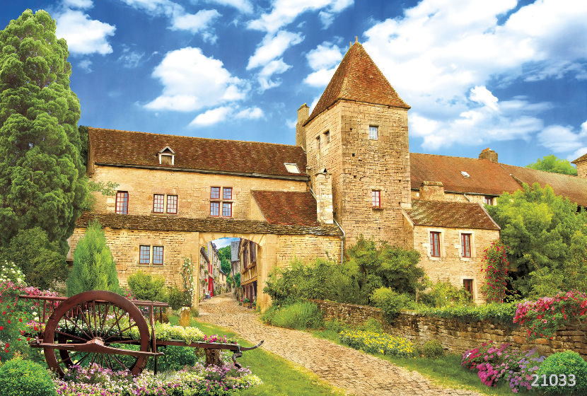 Изображение #21033 Массаулина Людмила — Французская деревушка - ECO Фреска «Бархат Золото» FX-G