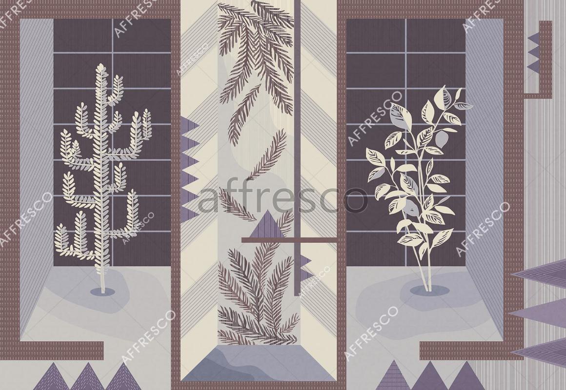 Геометрия в цветах ,  арт. ID139403. Фактура: Beze