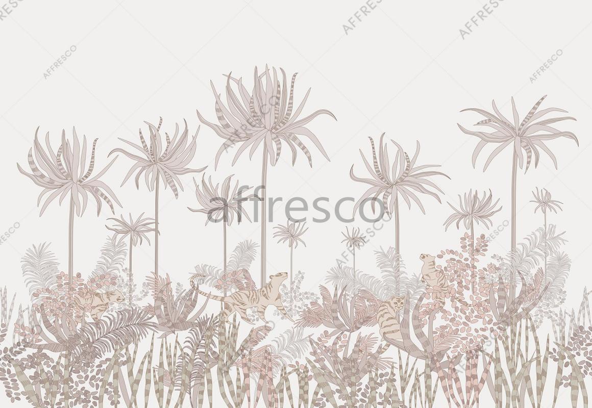 Тигры в джунглях ,  арт. ID139338. Фактура: Beze