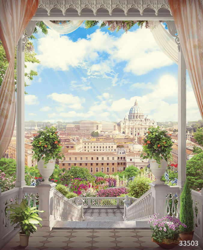 Изображение #33503 Солнечный город - ECO Фреска «Бархат Золото» FX-G